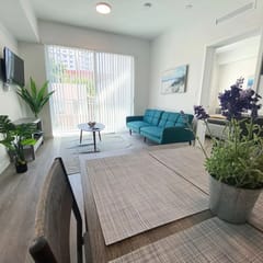 New, spacious and fully equipped 2bed/2bath apart